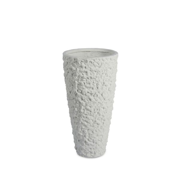 Lava Vase White